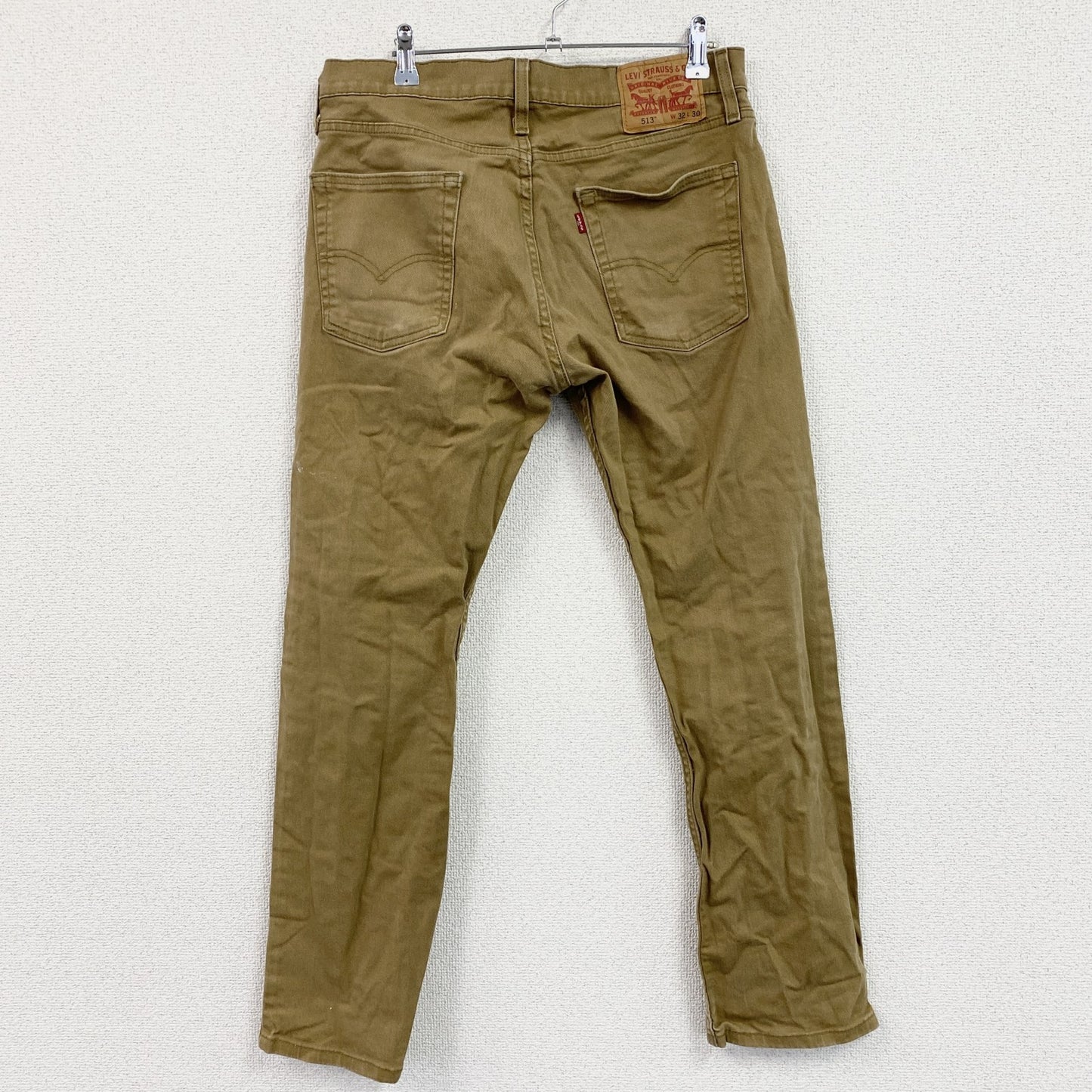 Levi’s　リーバイス　513　デニムパンツ/ジーンズ　ジップフライ　キャメル　W32サイズ
