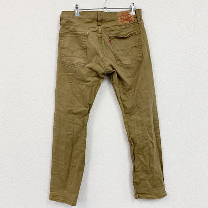 Levi’s　リーバイス　513　デニムパンツ/ジーンズ　ジップフライ　キャメル　W32サイズ