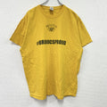 GILDAN　ギルダン　Bristol Pirates　ブリストルパイレーツ　半袖プリントTシャツ　黄色　イエロー　XLサイズ　古着