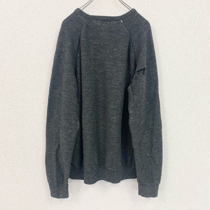 L.L.Bean　エルエルビーン　コットンニットセーター　チャコールグレー　XLサイズ