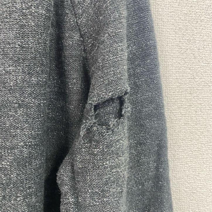 L.L.Bean　エルエルビーン　コットンニットセーター　チャコールグレー　XLサイズ