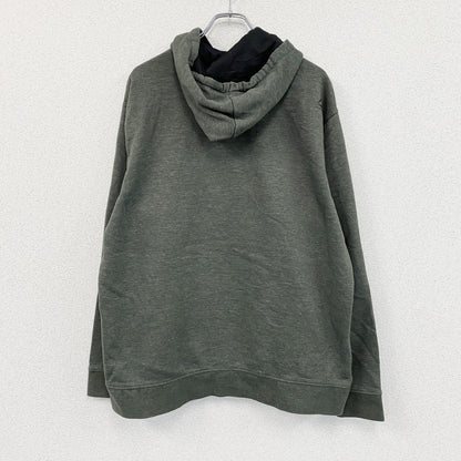 Reebok　リーボック　スウェットパーカー/フーディー　デカロゴ　灰色　グレー　2XLサイズ