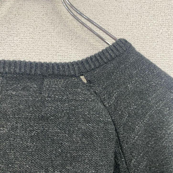 L.L.Bean　エルエルビーン　コットンニットセーター　チャコールグレー　XLサイズ