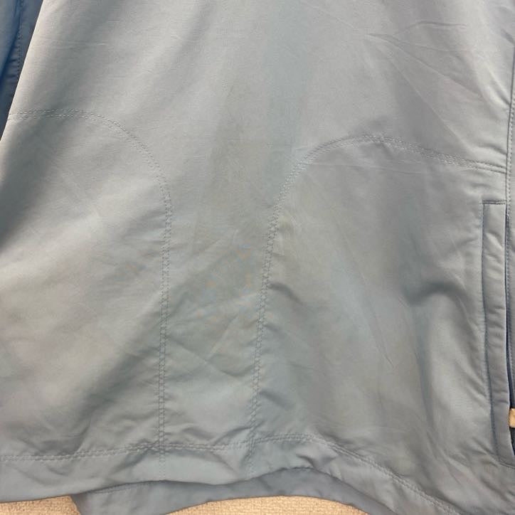 NIKE　ナイキ　ハーフジップナイロンジャケット　水色　ライトブルー　Lサイズ