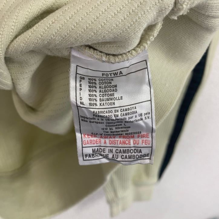 00s　NIKE　ナイキ　コットンニットセーター　ヴィンテージ　白　ホワイト　Mサイズ　古着