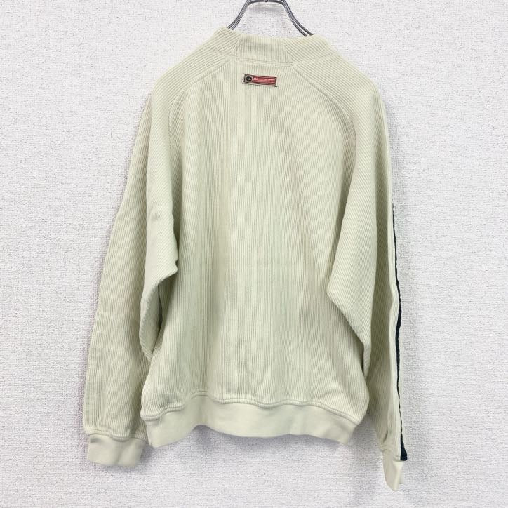 00s　NIKE　ナイキ　コットンニットセーター　ヴィンテージ　白　ホワイト　Mサイズ