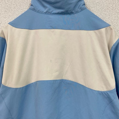 NIKE　ナイキ　ハーフジップナイロンジャケット　水色　ライトブルー　Lサイズ