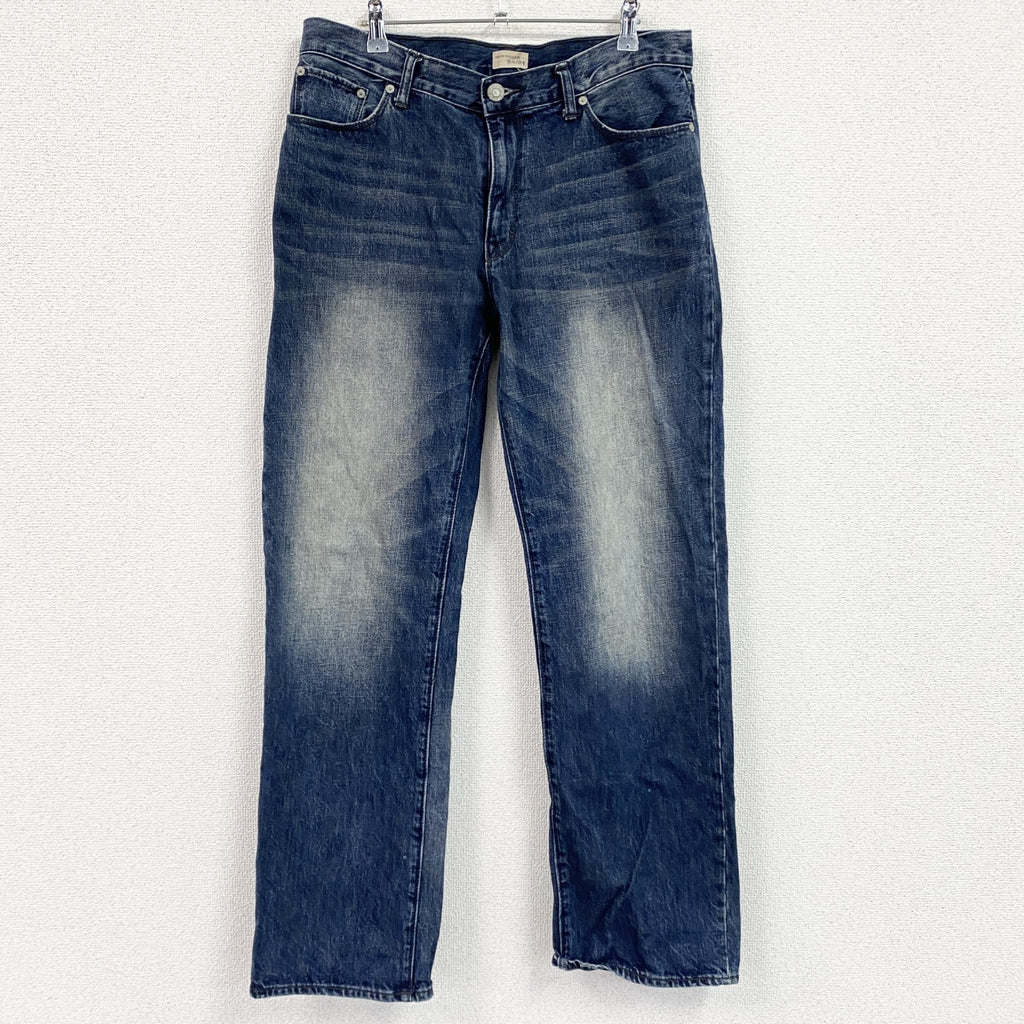 GAP　ギャップ　 デニムパンツ　ヴィンテージ加工　ヒゲ　縦落ち　ハチノス　インディゴ　古着
