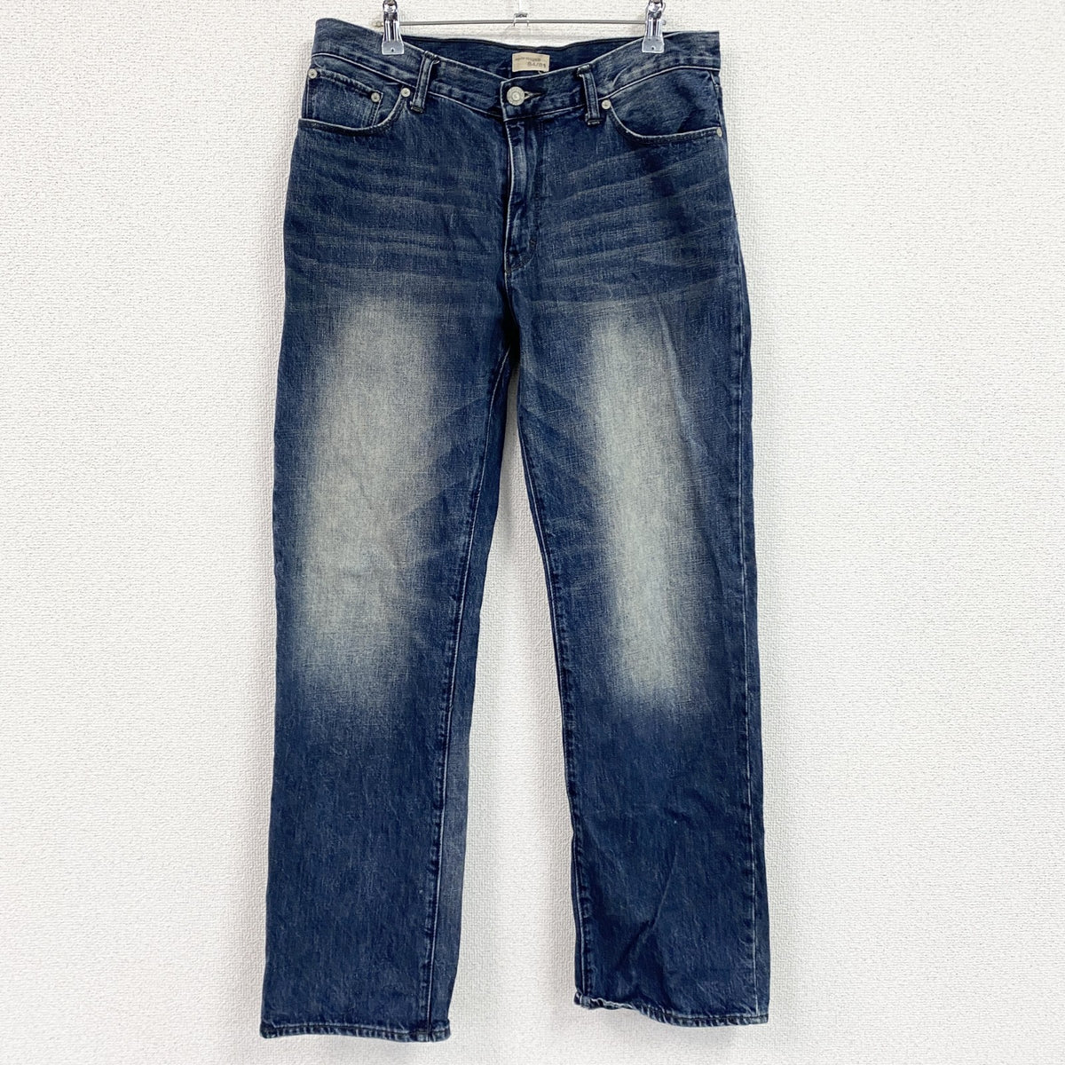 GAP　ギャップ　 デニムパンツ　ヴィンテージ加工　ヒゲ　縦落ち　ハチノス　インディゴ　古着