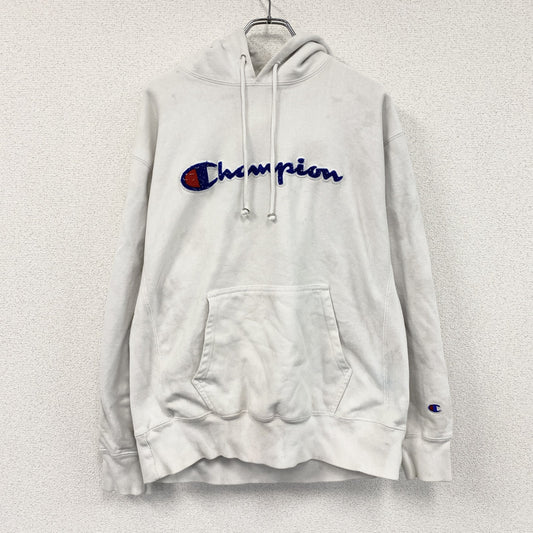 Champion　チャンピオン　リバースウィーブ　スウェットパーカー/フーディー　白　ホワイト　XLサイズ