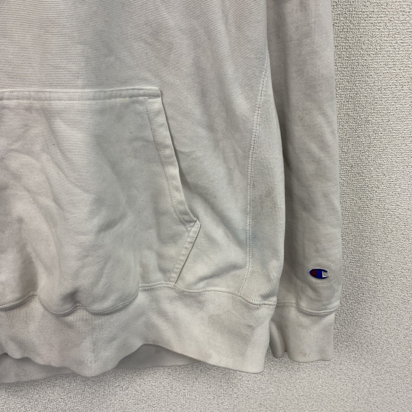 Champion　チャンピオン　リバースウィーブ　スウェットパーカー/フーディー　白　ホワイト　XLサイズ　古着