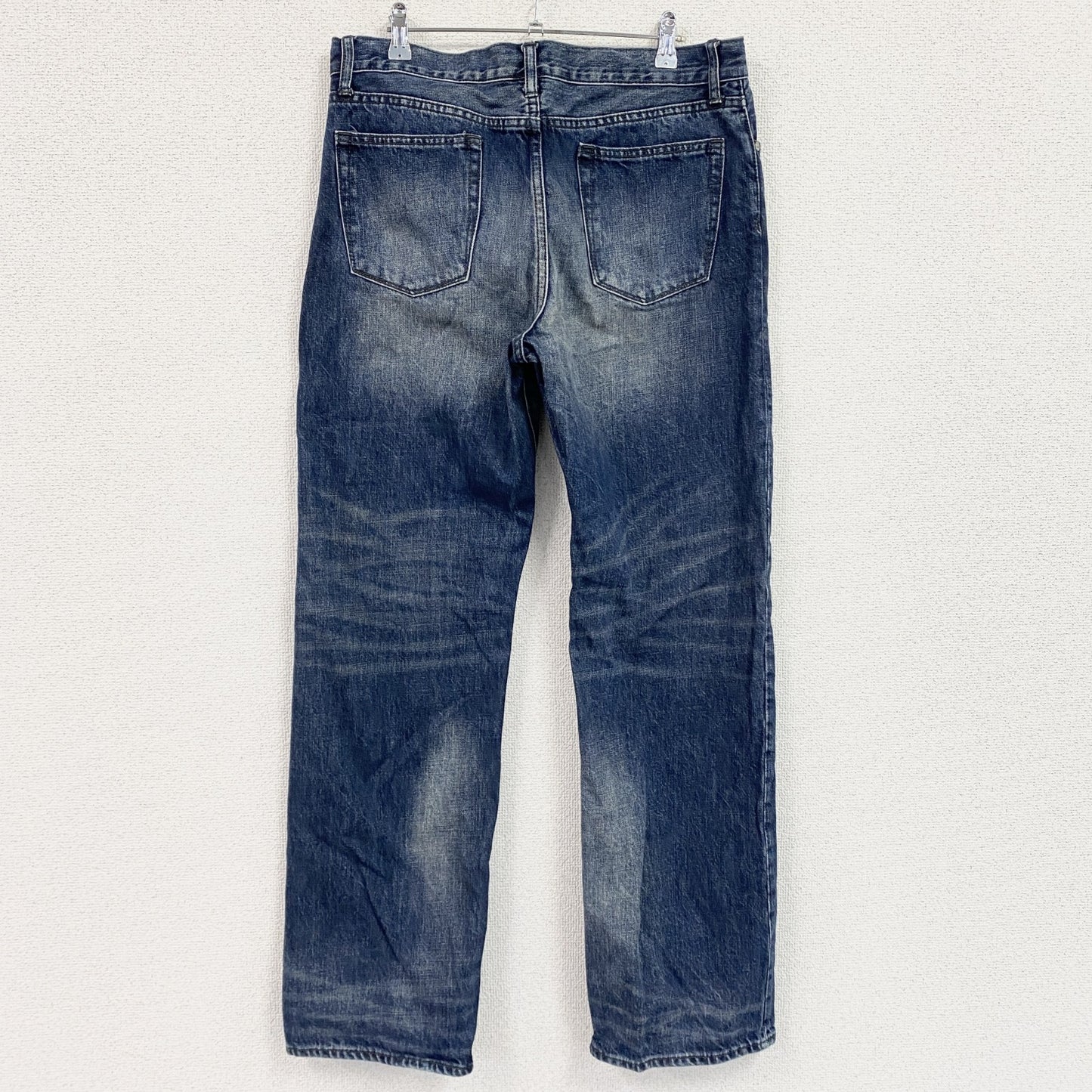 GAP　ギャップ　 デニムパンツ　ヴィンテージ加工　ヒゲ　縦落ち　ハチノス　インディゴ