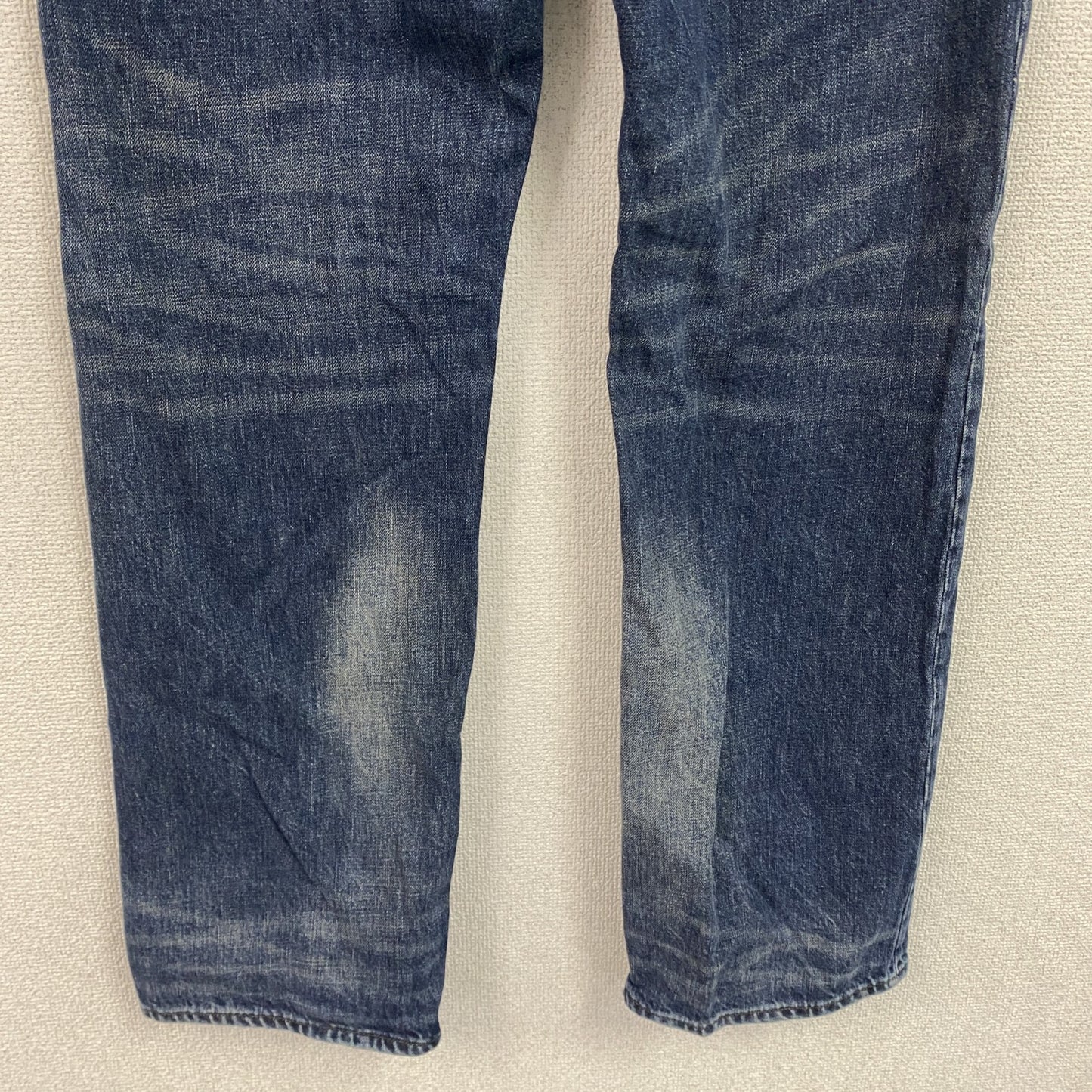 GAP　ギャップ　 デニムパンツ　ヴィンテージ加工　ヒゲ　縦落ち　ハチノス　インディゴ