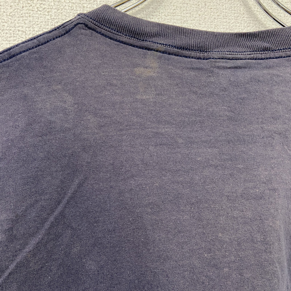 00s　SOF Tee　半袖プリントTシャツ　フェード　星条旗　ヴィンテージ　紺　ネイビー　　古着