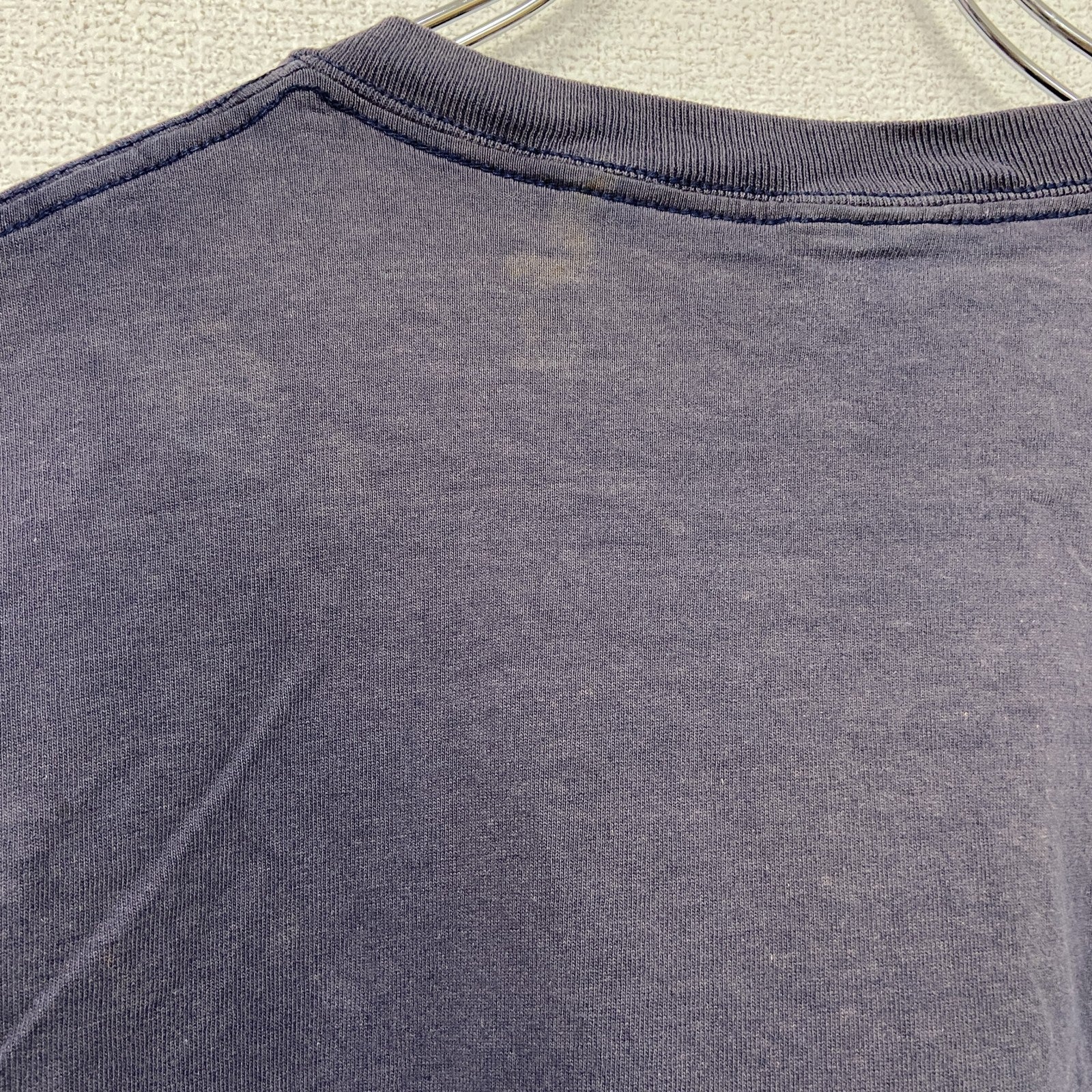 00s　SOF Tee　半袖プリントTシャツ　フェード　星条旗　ヴィンテージ　紺　ネイビー　　古着