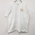 IN N OUT BURGER　イネナウトバーガー　半袖プリントTシャツ　企業T　白　ホワイト　2XLサイズ　古着