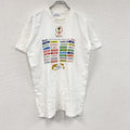 00s　FIFA WORLD CUP　日韓ワールドカップ　半袖プリントTシャツ　ヴィンテージ　白　ホワイト　古着
