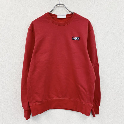 FILA　フィラ　スウェット/トレーナー　赤　レッド　Mサイズ