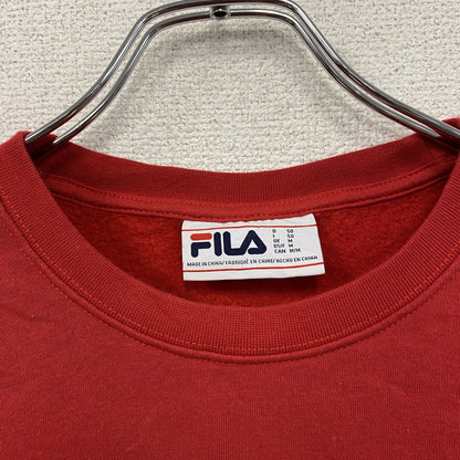FILA　フィラ　スウェット/トレーナー　赤　レッド　Mサイズ