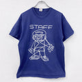 FRUIT OF THE LOOM　ST.NICOLAUS　聖ニコラウス　半袖Tシャツ　紺　ネイビー　Lサイズ　古着