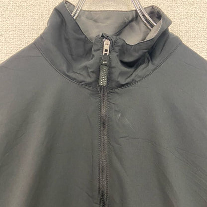 NIKE　ナイキ　ハーフジップナイロンジャケット　黒　ブラック　Lサイズ