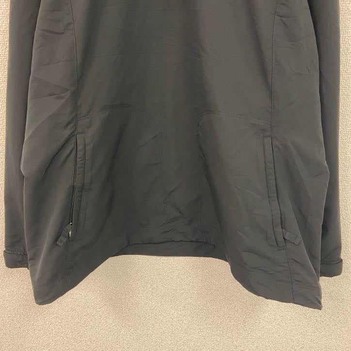 NIKE　ナイキ　ハーフジップナイロンジャケット　黒　ブラック　Lサイズ