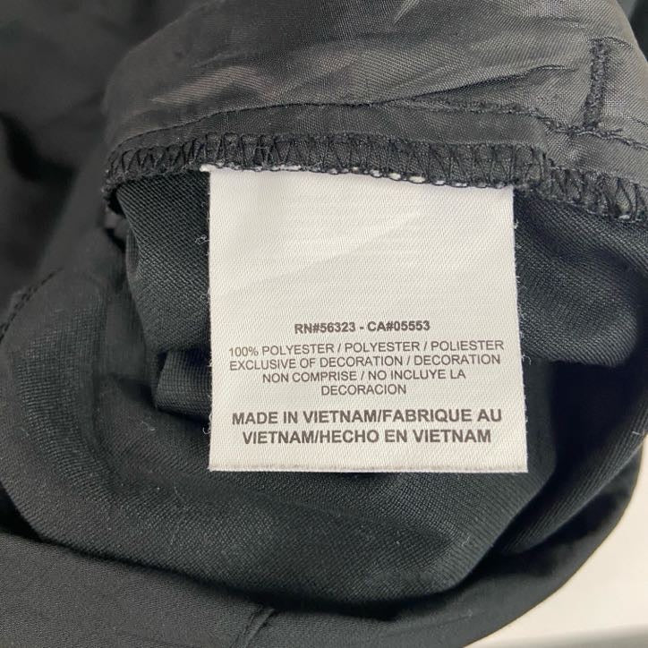 NIKE　ナイキ　ハーフジップナイロンジャケット　黒　ブラック　Lサイズ