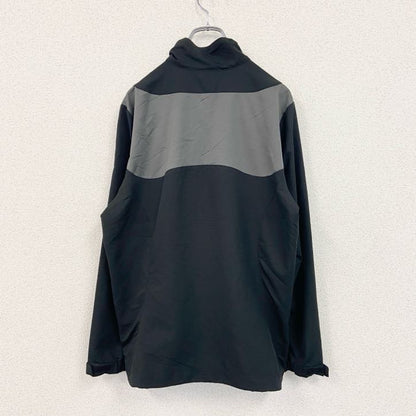 NIKE　ナイキ　ハーフジップナイロンジャケット　黒　ブラック　Lサイズ
