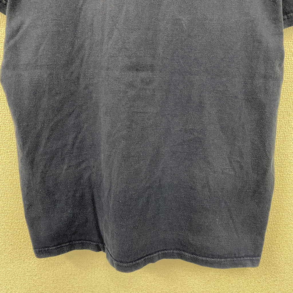 FRUIT OF THE LOOM　ST.NICOLAUS　聖ニコラウス　半袖Tシャツ　紺　ネイビー　Lサイズ　古着