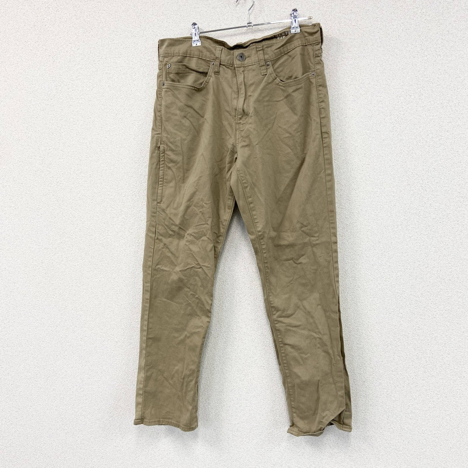 Levi’s　リーバイス　DENIZEN　231　デニムパンツ/ジーンズ　ジップフライ　ベージュ　W34サイズ メンズ コットン 古着