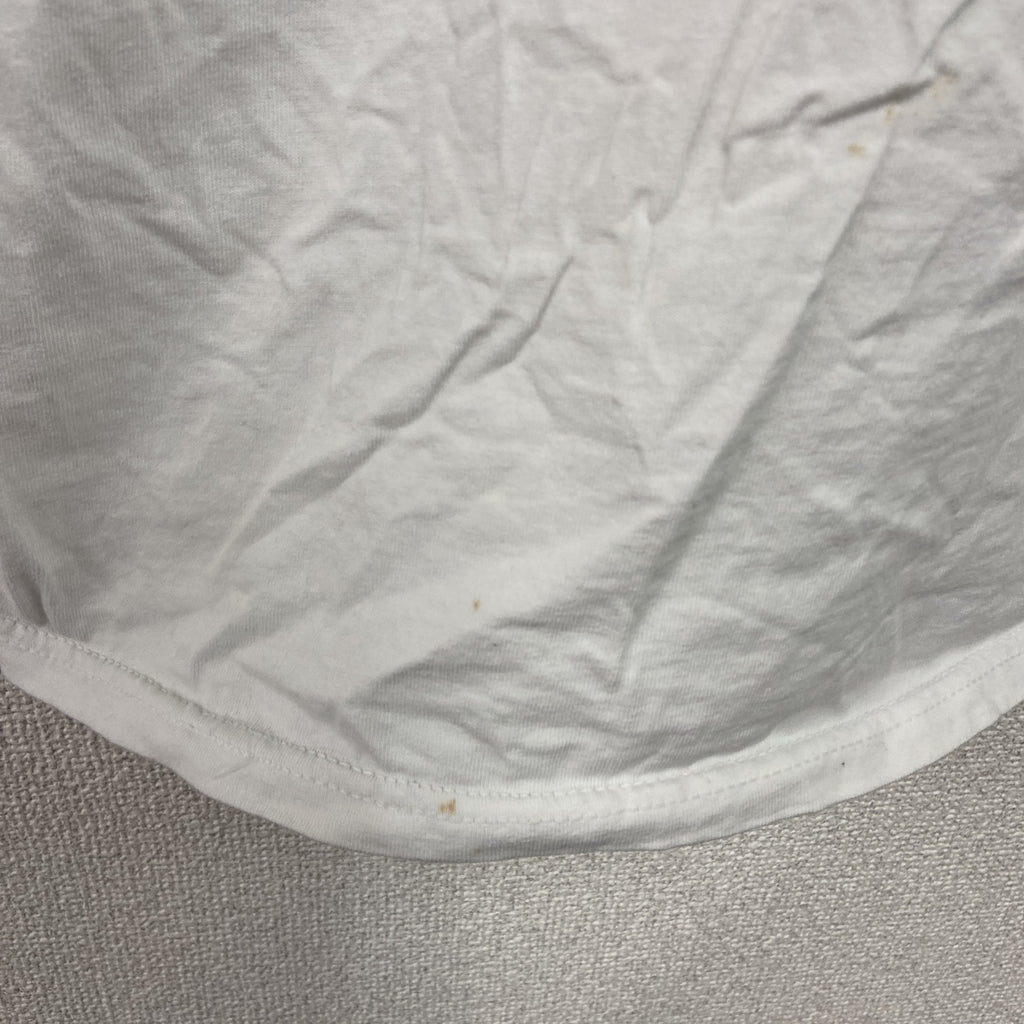 FRUIT OF THE LOOM　フルーツオブザルーム　半袖プリントTシャツ　CGT　白　ホワイト　XLサイズ　古着