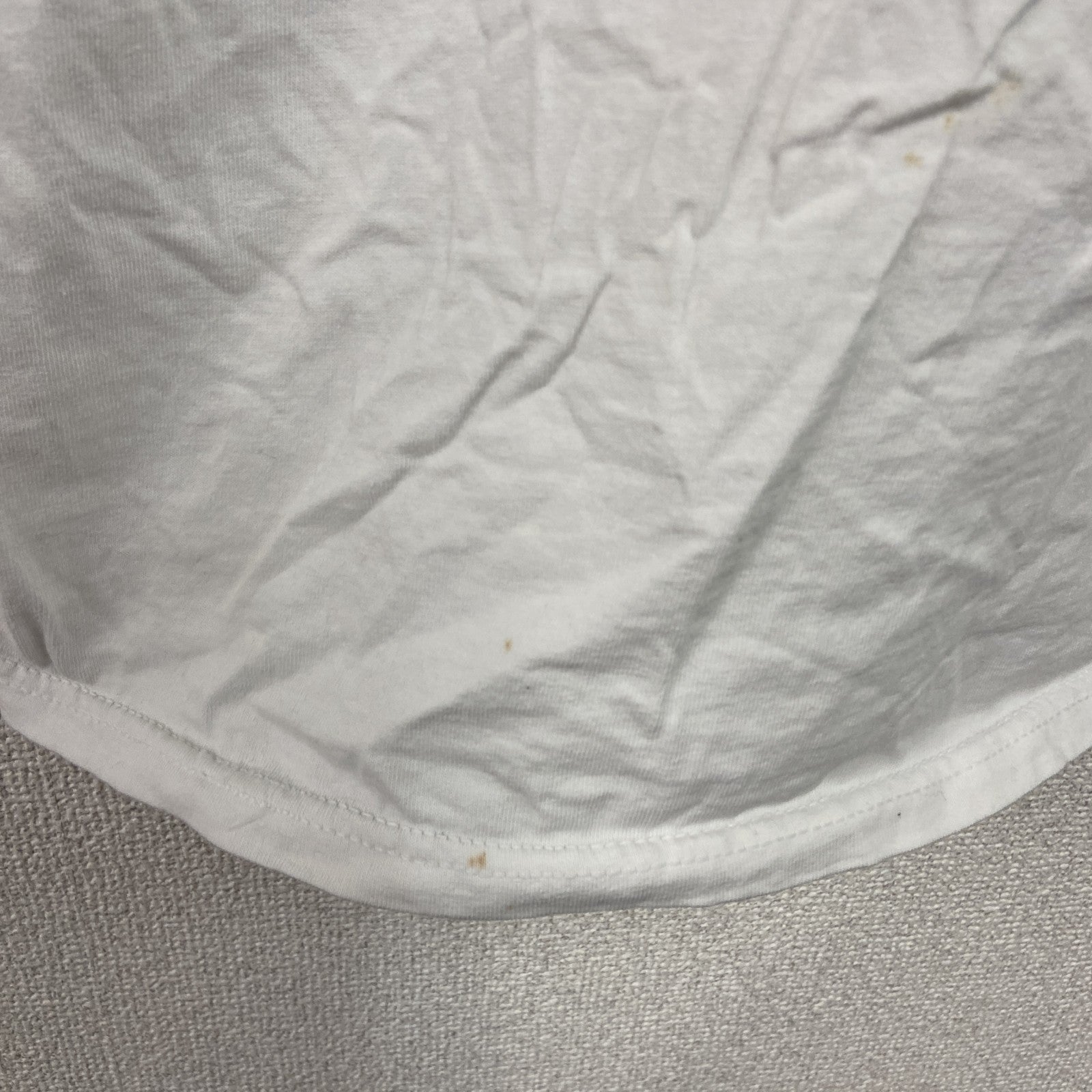 FRUIT OF THE LOOM　フルーツオブザルーム　半袖プリントTシャツ　CGT　白　ホワイト　XLサイズ　古着