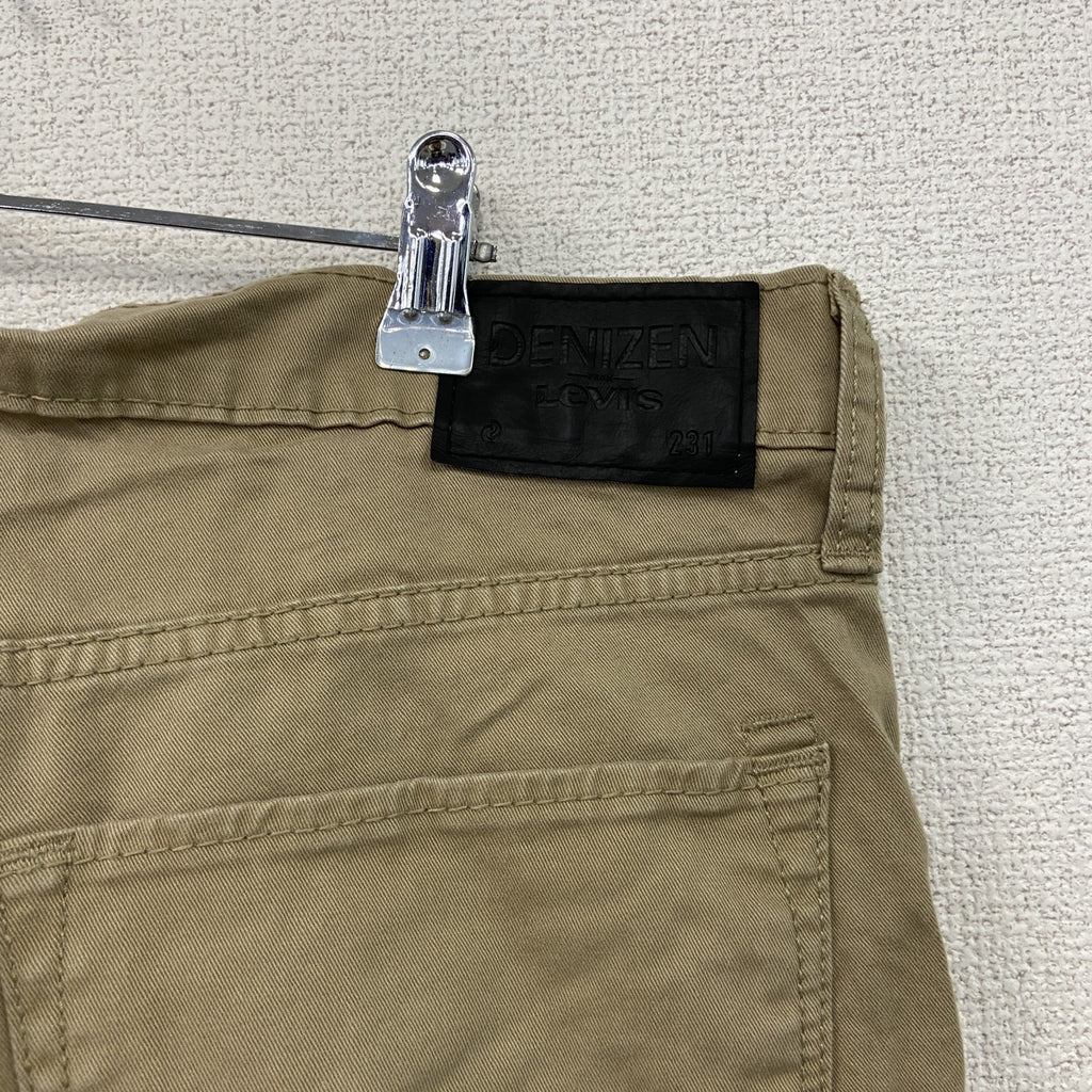 Levi’s　リーバイス　DENIZEN　231　デニムパンツ/ジーンズ　ジップフライ　ベージュ　W34サイズ メンズ コットン 古着