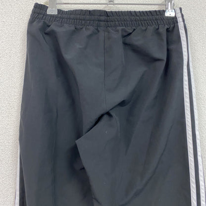 adidas　アディダス　トラックパンツ　ジャージパンツ　黒　ブラック　Mサイズ