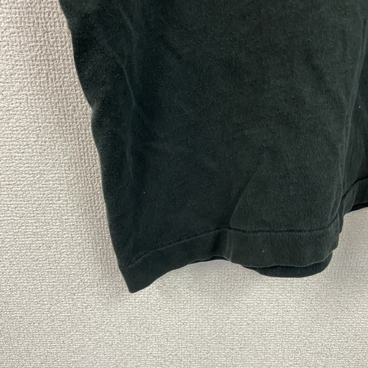 半袖プリントTシャツ　シングルステッチ　黒　ブラック　XLサイズ カットソー メンズ コットン 古着