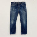 Levi’s　リーバイス　デニムパンツ/ジーンズ　ジップフライ　縦落ち　インディゴ　W33サイズ メンズ コットン 古着