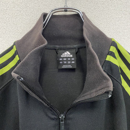 adidas　アディダス　トラックジャケット/ジャージ　フェード　パフォーマンスロゴ　黒　ブラック　Lサイズ