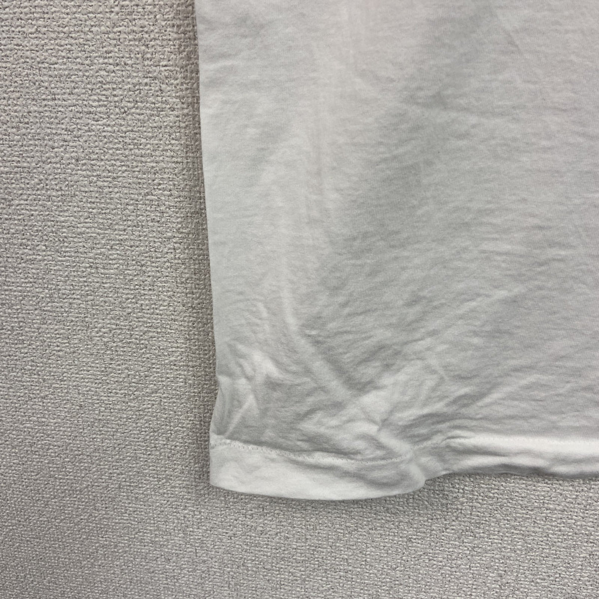 FRUIT OF THE LOOM　フルーツオブザルーム　半袖プリントTシャツ　シングルステッチ　白　ホワイト　Mサイズ カットソー メンズ コットン 古着