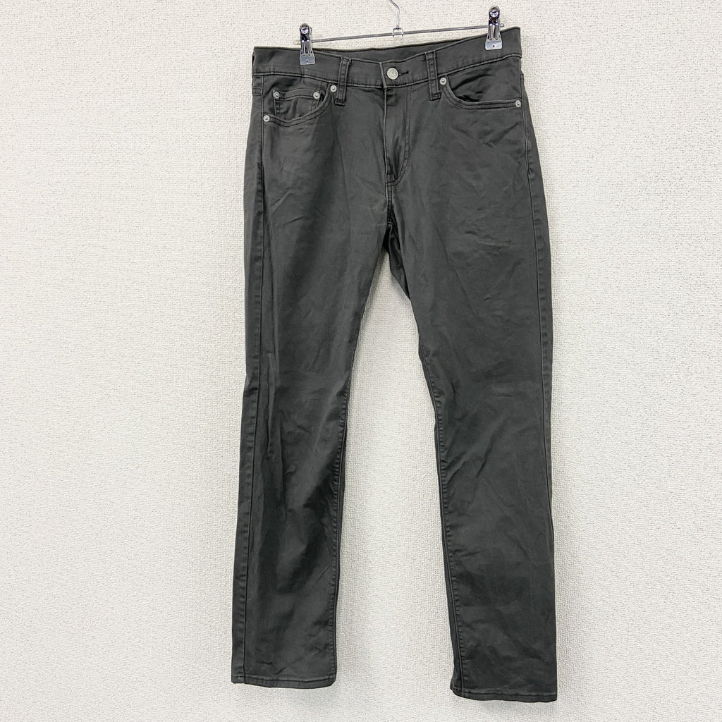 Levi’s　リーバイス　511　ブラックデニムパンツ/ジーンズ　ジップフライ　黒　ブラック　W30サイズ　古着