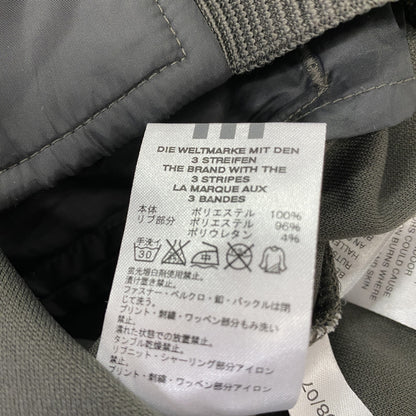 adidas　アディダス　トラックジャケット/ジャージ　デカロゴ　ダークグレー　Oサイズ