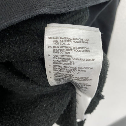 adidas　アディダス　スウェットパーカー/フーディー　黒　ブラック　Sサイズ