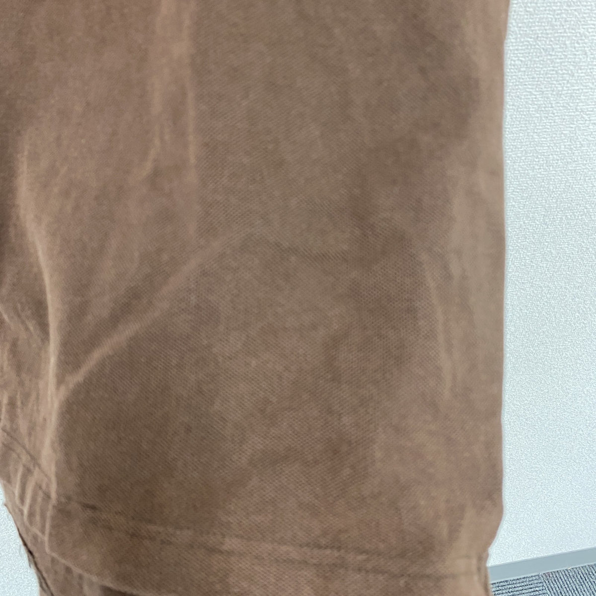 Abercrombie&Fitch　アバクロンビー&フィッッチ　半袖ポロシャツ　茶色　ブラウン　Mサイズ　古着