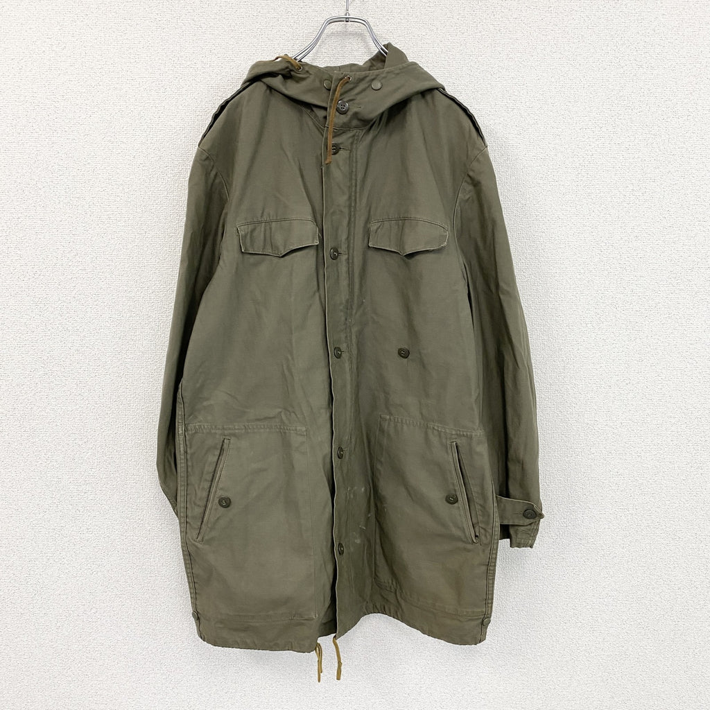 80s　ドイツ軍　JEANS EXPRESS　モッズコート　フィールドジャケット　ミリタリージャケット　カーキ　　　ヴィンテージ　古着