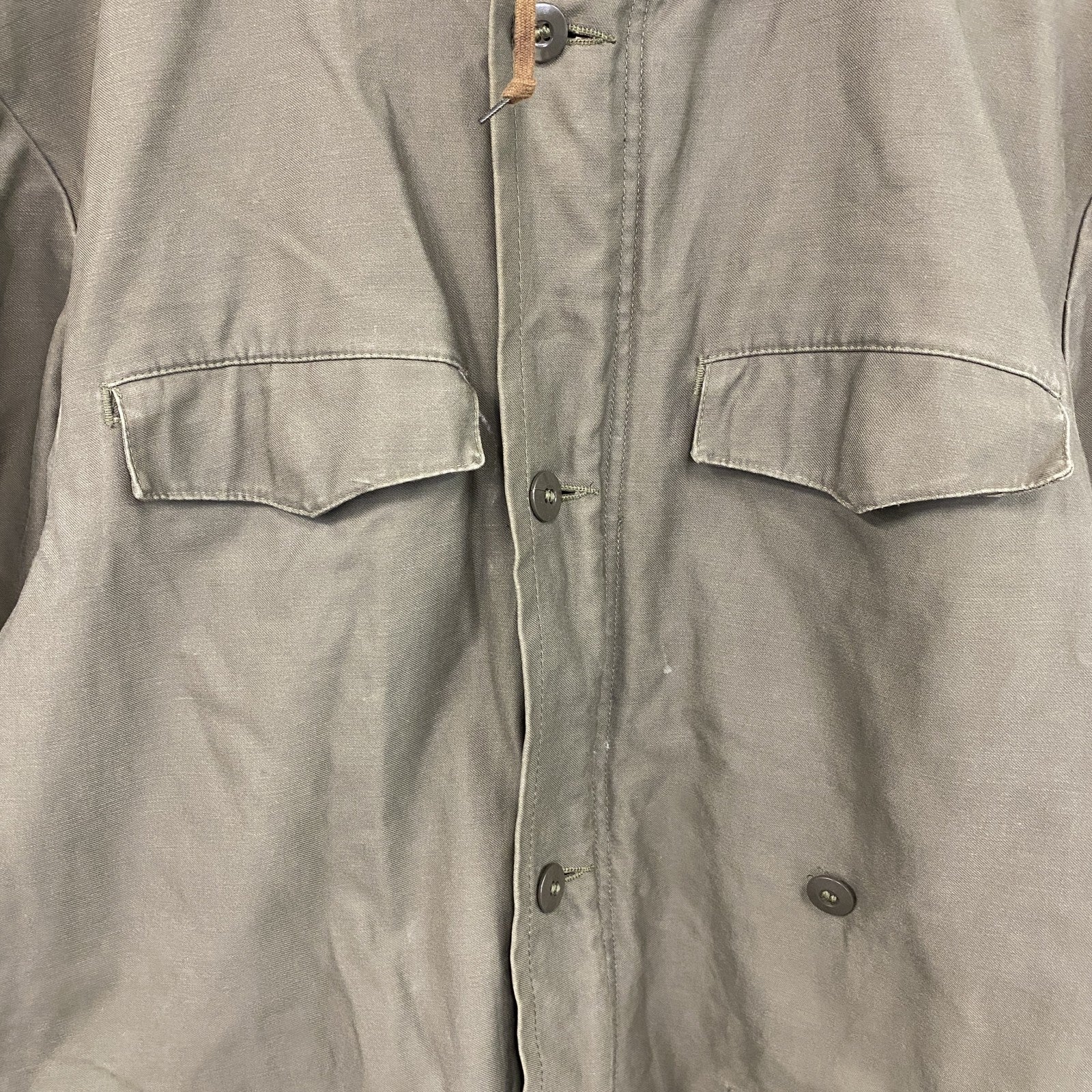 80s　ドイツ軍　JEANS EXPRESS　モッズコート　フィールドジャケット　ミリタリージャケット　カーキ　　　ヴィンテージ　古着