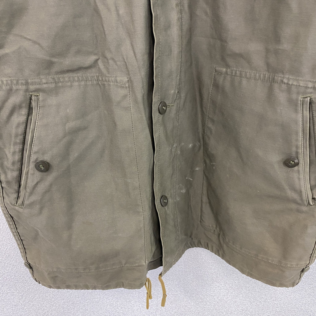 80s　ドイツ軍　JEANS EXPRESS　モッズコート　フィールドジャケット　ミリタリージャケット　カーキ　　　ヴィンテージ　古着
