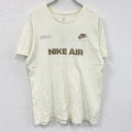 NIKE　ナイキ　半袖プリントTシャツ　アイボリー　XLサイズ　古着