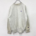 ～90s　Champion　チャンピオン　スウェット/トレーナー　ヴィンテージ　灰色　霜降りグレー　Mサイズ　古着
