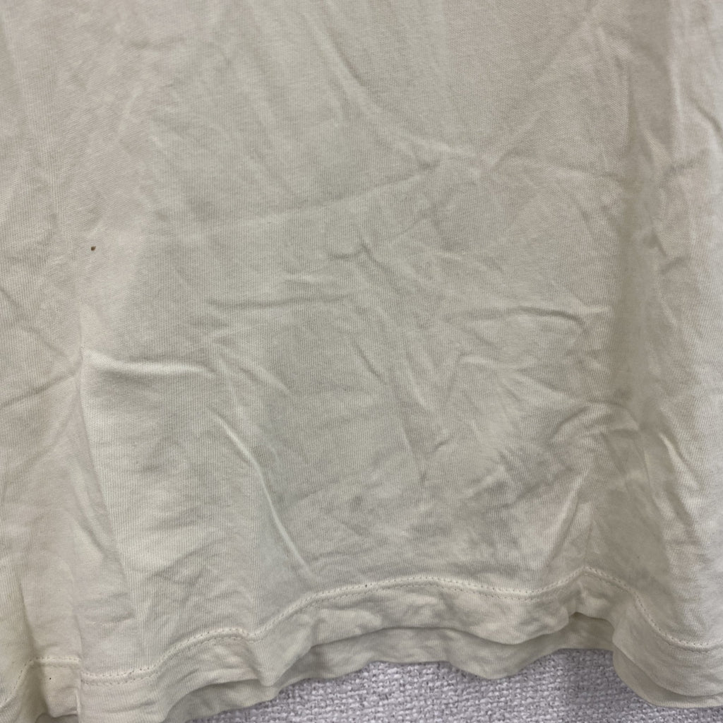 NIKE　ナイキ　半袖プリントTシャツ　アイボリー　XLサイズ　古着