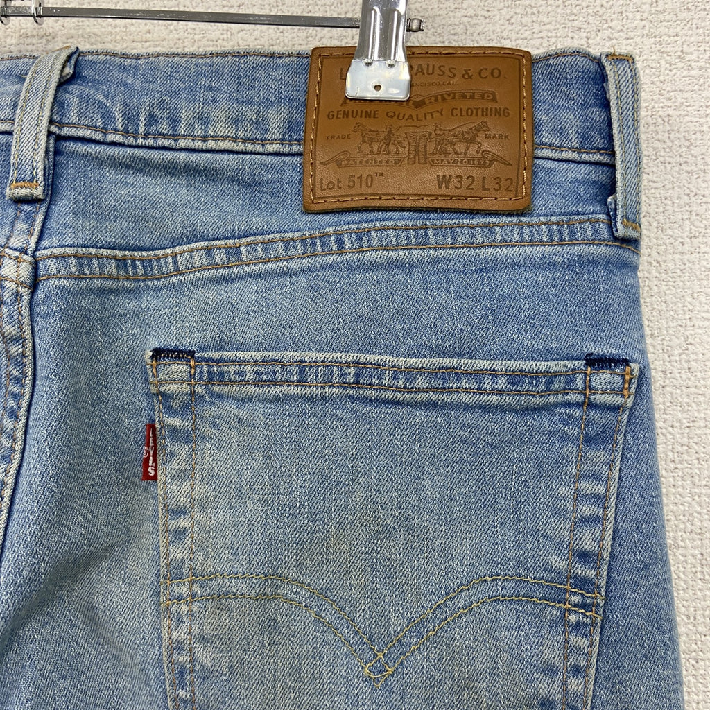 Levi’s　リーバイス　510　デニムパンツ/ジーンズ　ジップフライ　インディゴ　W32サイズ　古着