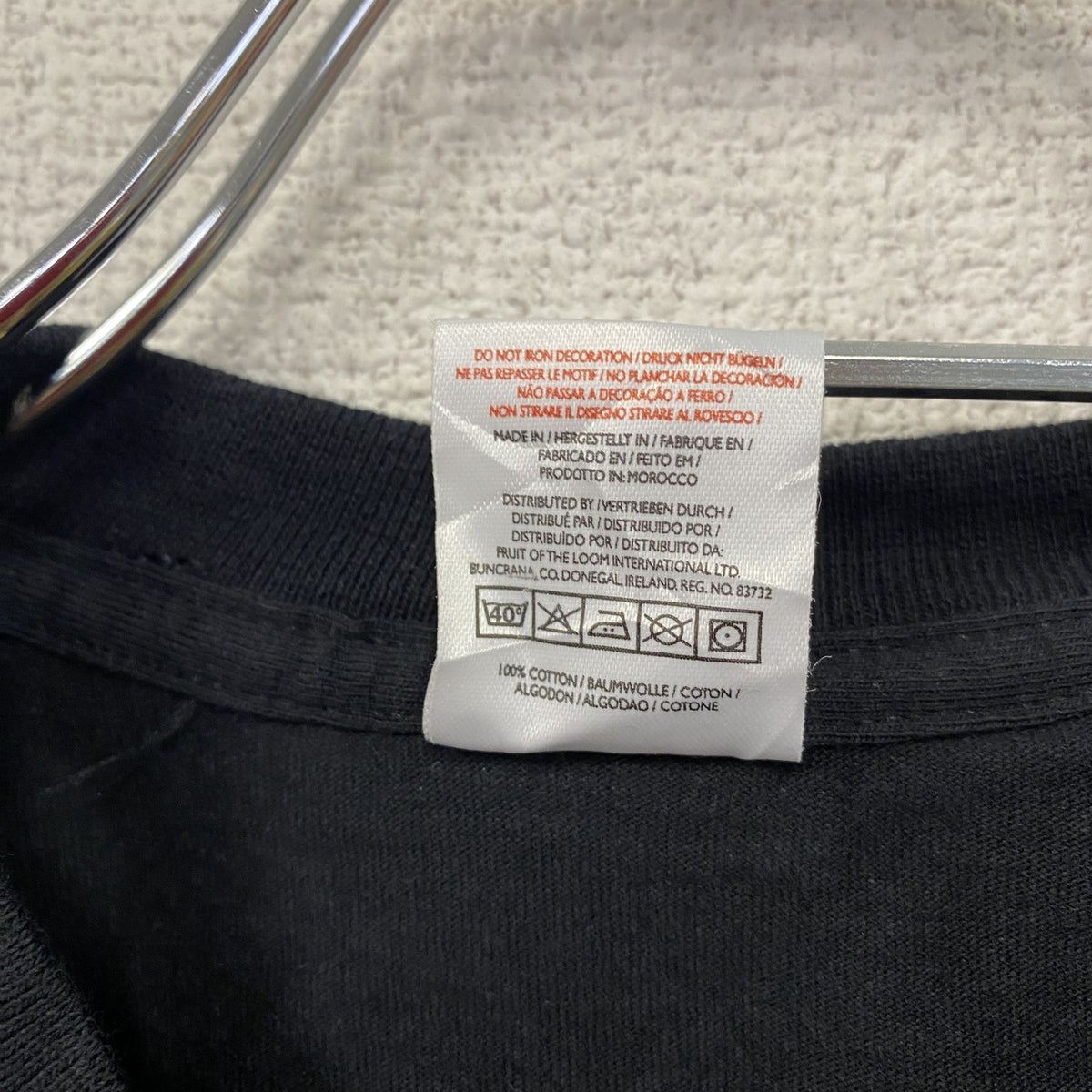 FRUIT OF THE LOOM　DARKSKY　半袖Tシャツ　バンドT　ツアーT　サイン入り　ブラック　Lサイズ　古着